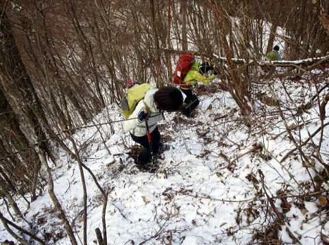 2017.2.25 道志 今倉山(尾根歩き)
