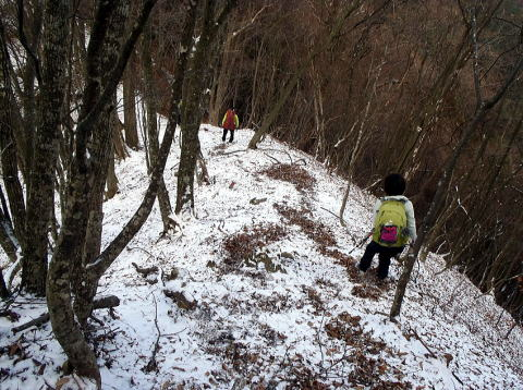2017.2.25 道志 今倉山(尾根歩き)