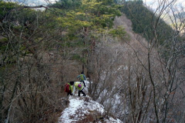 2017.2.25　道志 今倉山（尾根歩き）