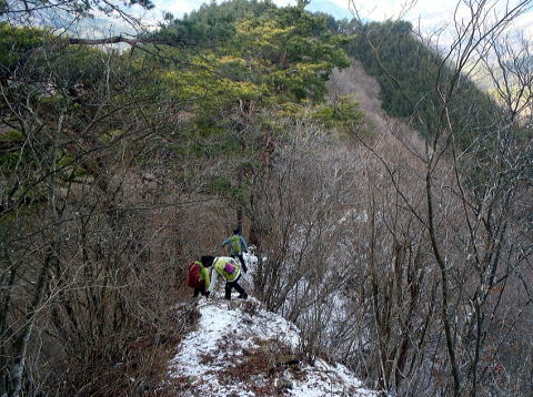 2017.2.25 道志 今倉山(尾根歩き)