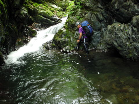 2016.6.25-26　大雲取谷（沢登り）