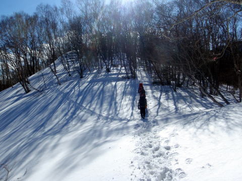 2017.3.11-12 大佐飛山(百村山~黒滝山~大長山まで)(雪山)