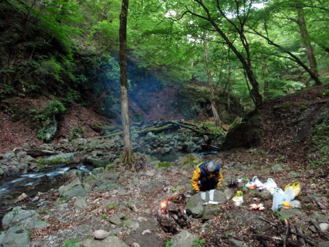 2016.6.25-26　大雲取谷（沢登り）