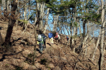2017.2.4　高柄山（尾根歩き）