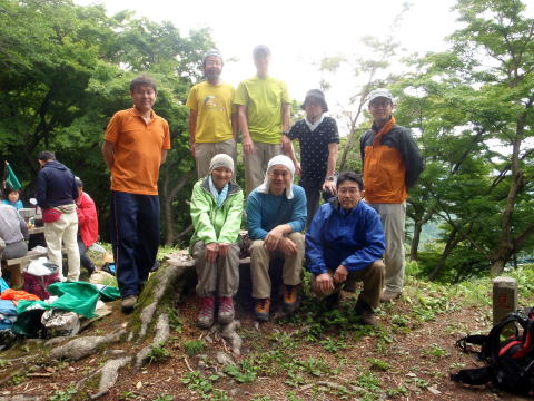 2016.6.5　労山クリーンハイク 北高尾山稜山稜（イベント）