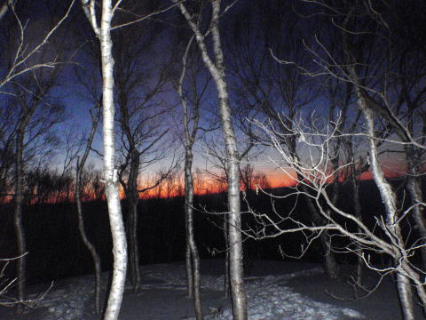 2017.3.11-12 大佐飛山(百村山~黒滝山~大長山まで)(雪山)