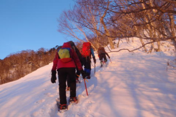 2017.3.11-12　大佐飛山（百村山～黒滝山～大長山まで）（雪山）