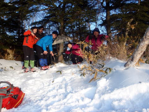 2017.3.11-12 大佐飛山(百村山~黒滝山~大長山まで)(雪山)