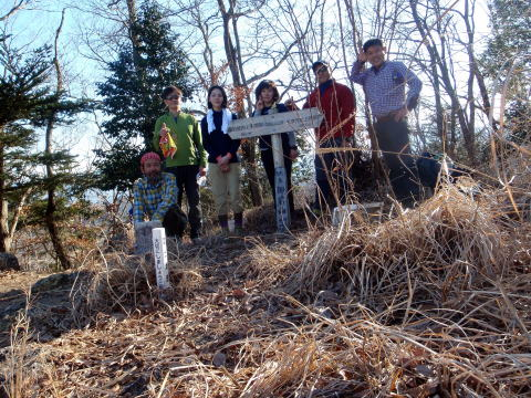 2017.2.4　高柄山（尾根歩き）