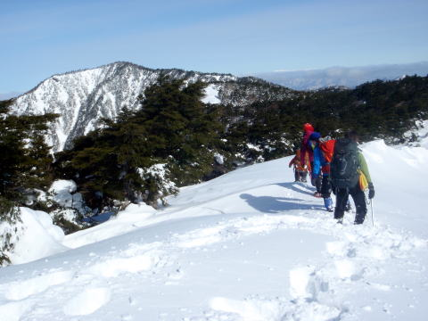 2017.3.11-12 大佐飛山(百村山~黒滝山~大長山まで)(雪山)