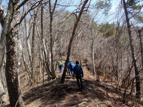 2017.3.25　滝子山（尾根歩き）