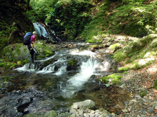2016.6.25-26　大雲取谷（沢登り）