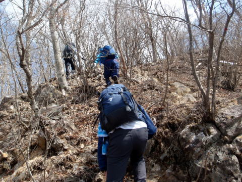 2017.3.25　滝子山（尾根歩き）