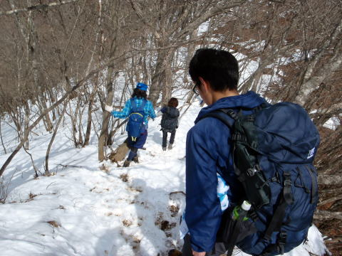 2017.3.25　滝子山（尾根歩き）