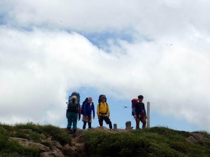 2016.7.17-19　東黒沢～ナルミズ沢（沢登り）