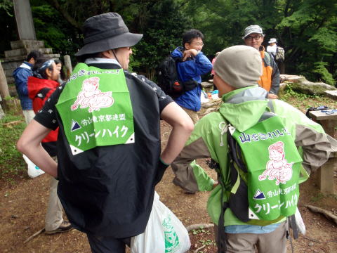 2016.6.5　労山クリーンハイク 北高尾山稜山稜（イベント）