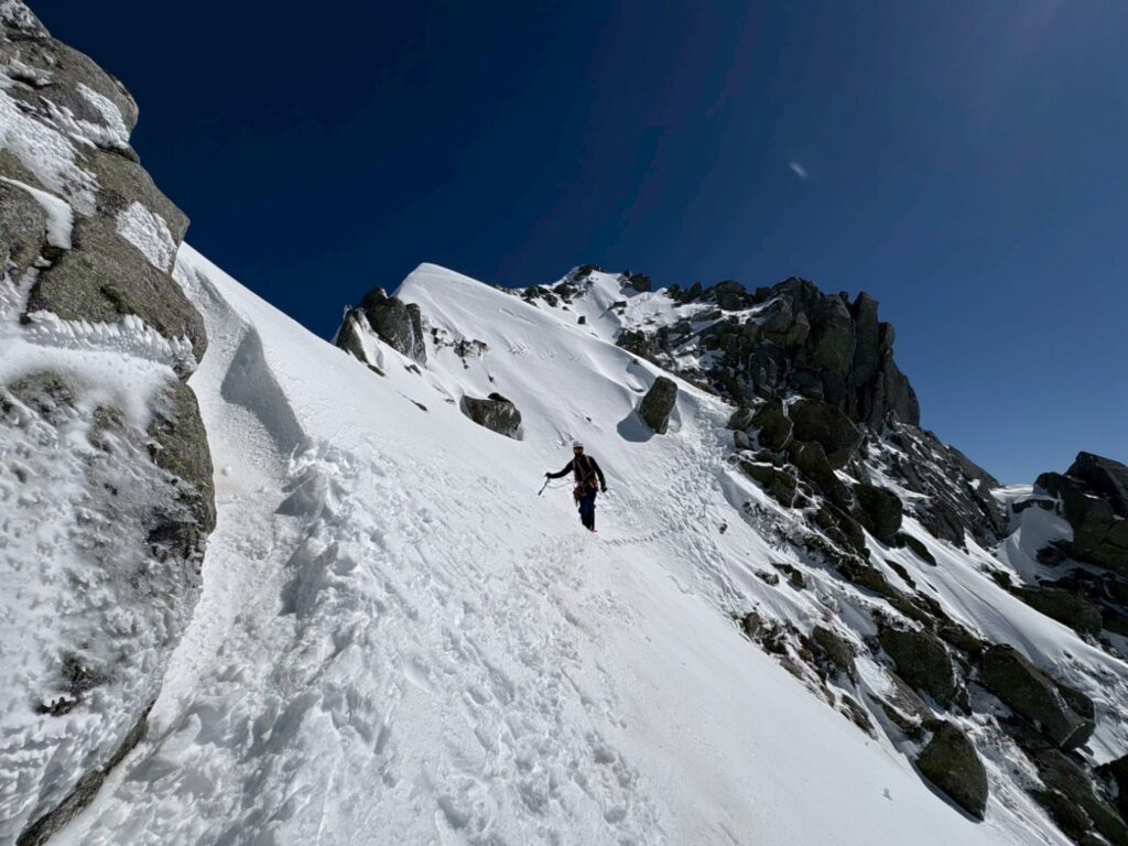 2026.4.3　宝剣岳サギダル尾根（バリエーション）