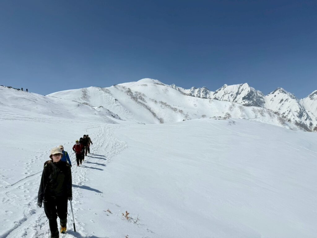3/28-29　唐松岳（雪山）