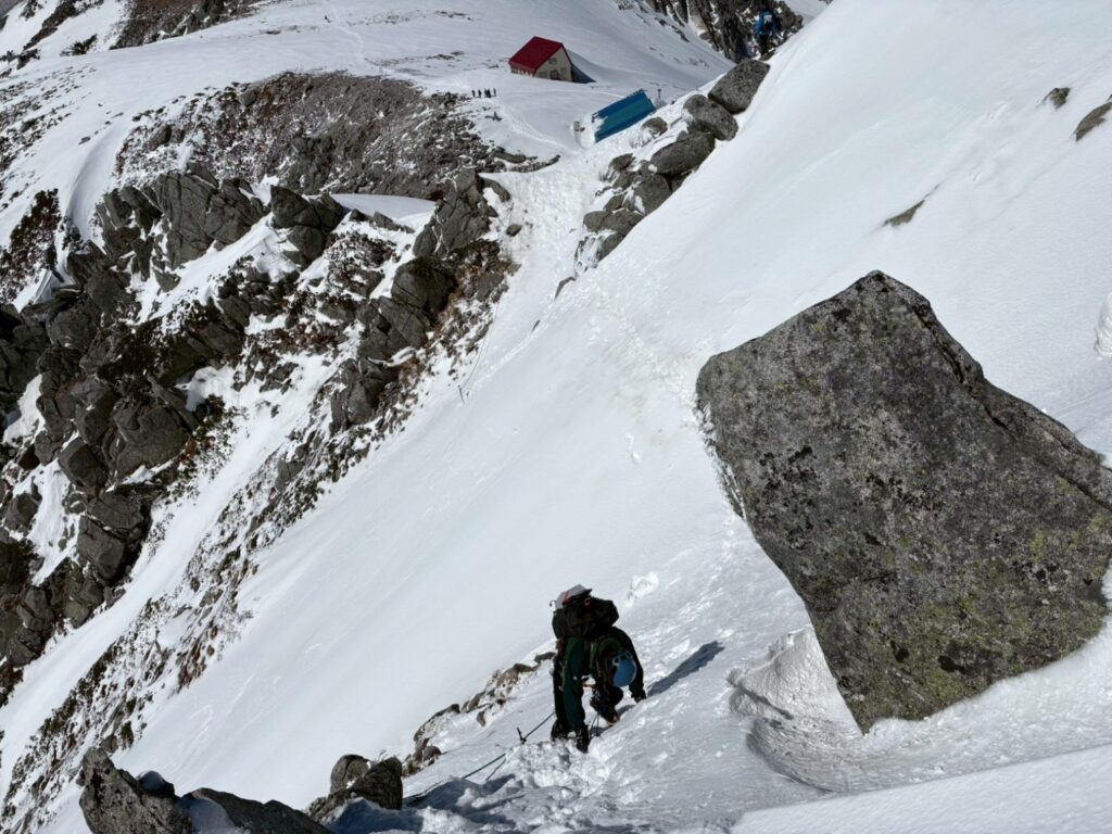 2026.4.3　宝剣岳サギダル尾根（バリエーション）