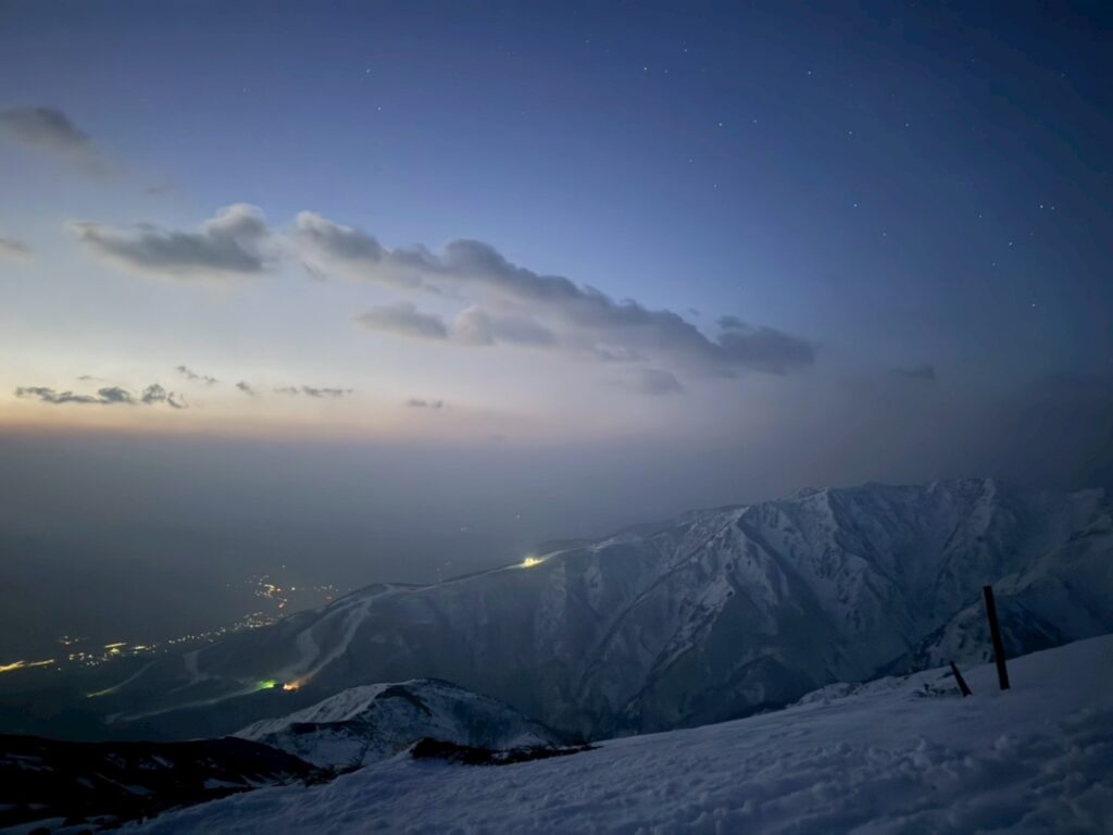 3/28-29　唐松岳（雪山）