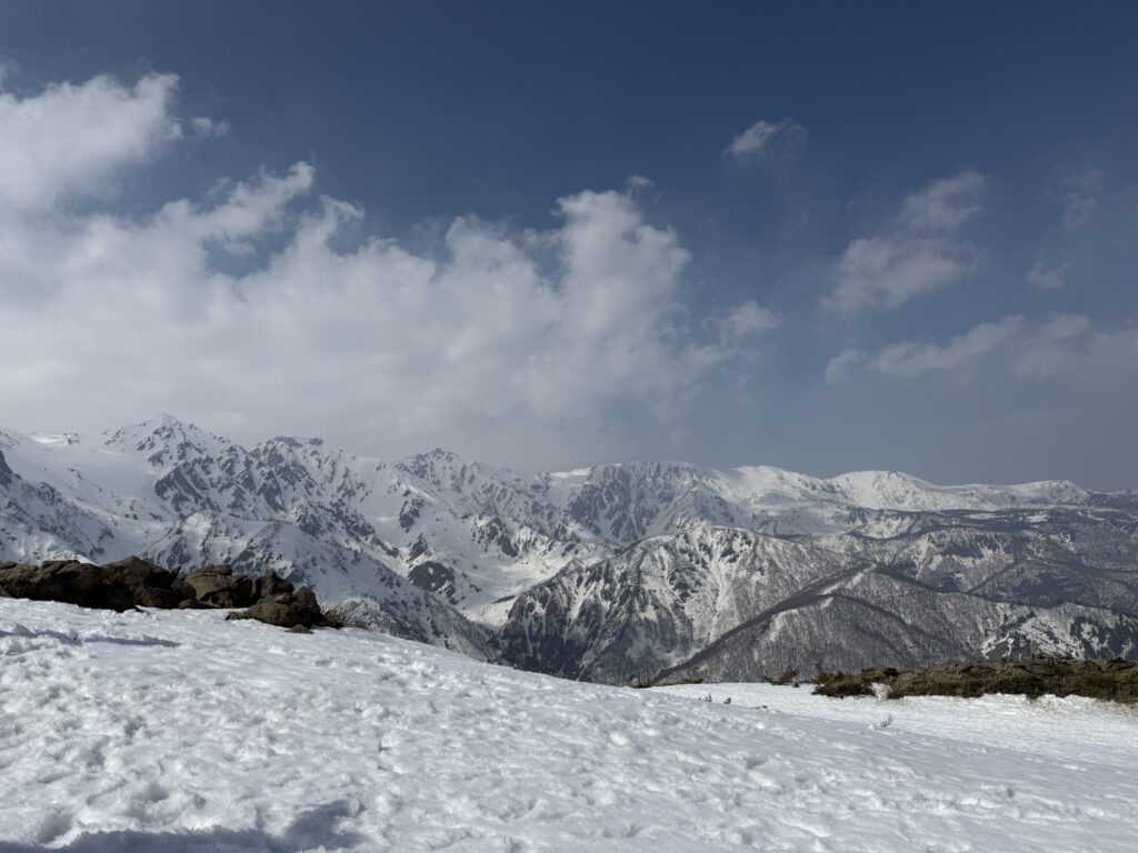 3/28-29　唐松岳（雪山）