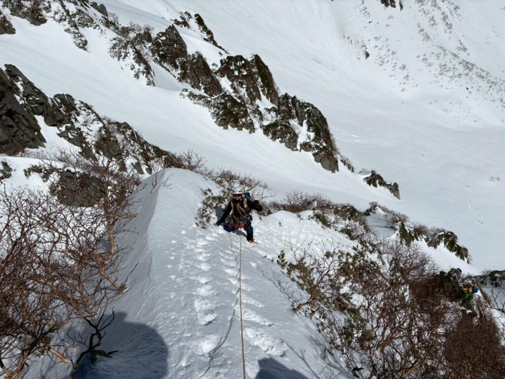 2026.4.3　宝剣岳サギダル尾根（バリエーション）