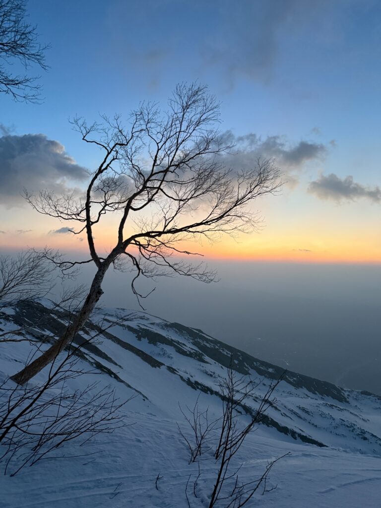 3/28-29　唐松岳（雪山）