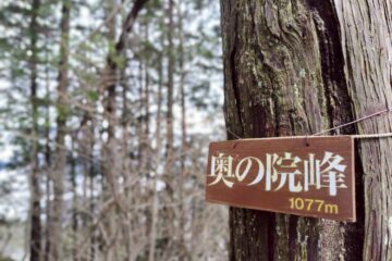 2026.4.5　奥多摩トレーニング（尾根歩き）