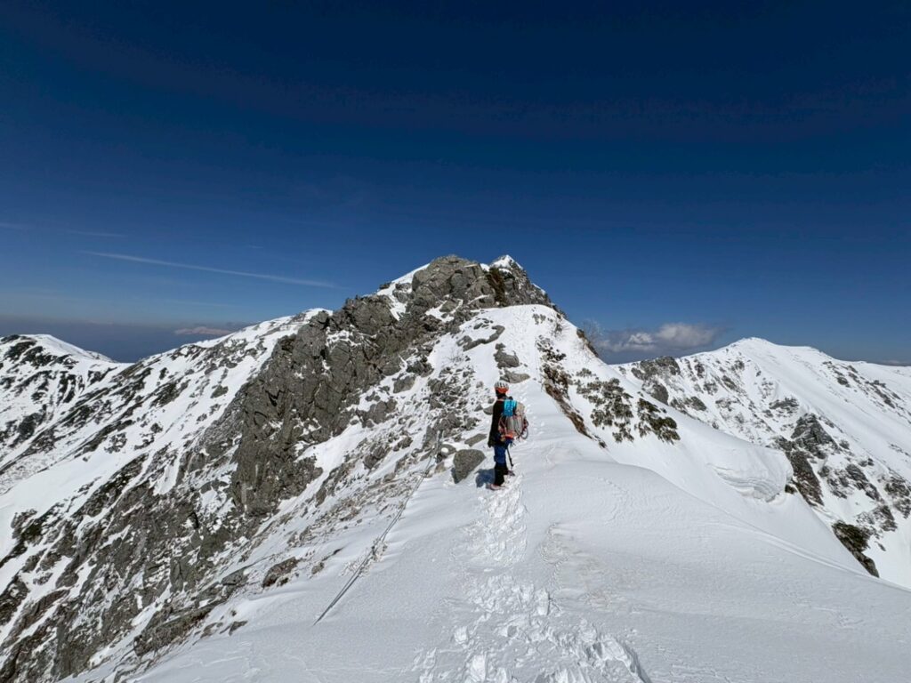 2026.4.3　宝剣岳サギダル尾根（バリエーション）