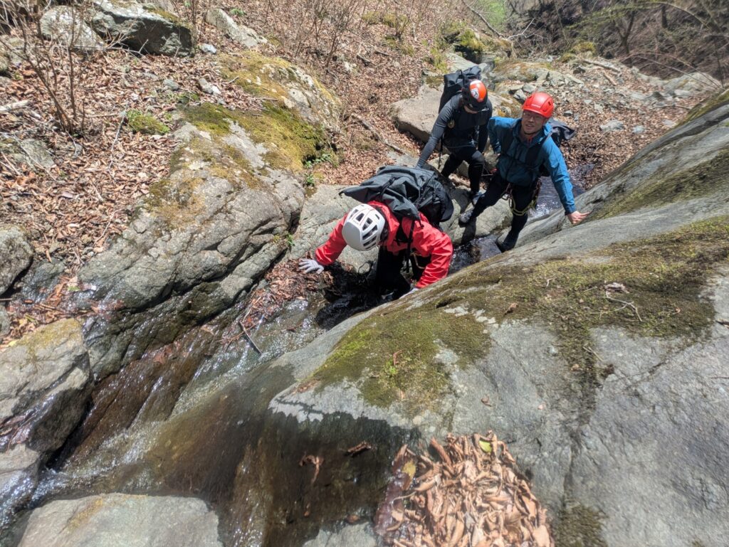 2026.04.12　葛葉川本谷（沢登り）