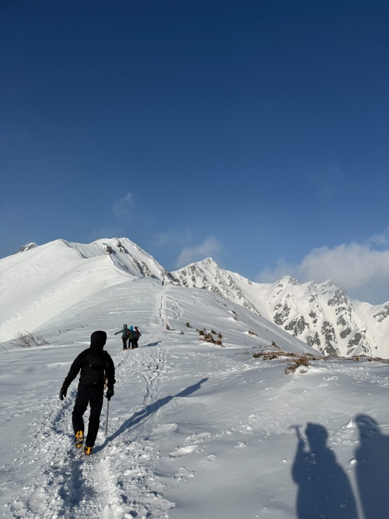 3/28-29　唐松岳（雪山）