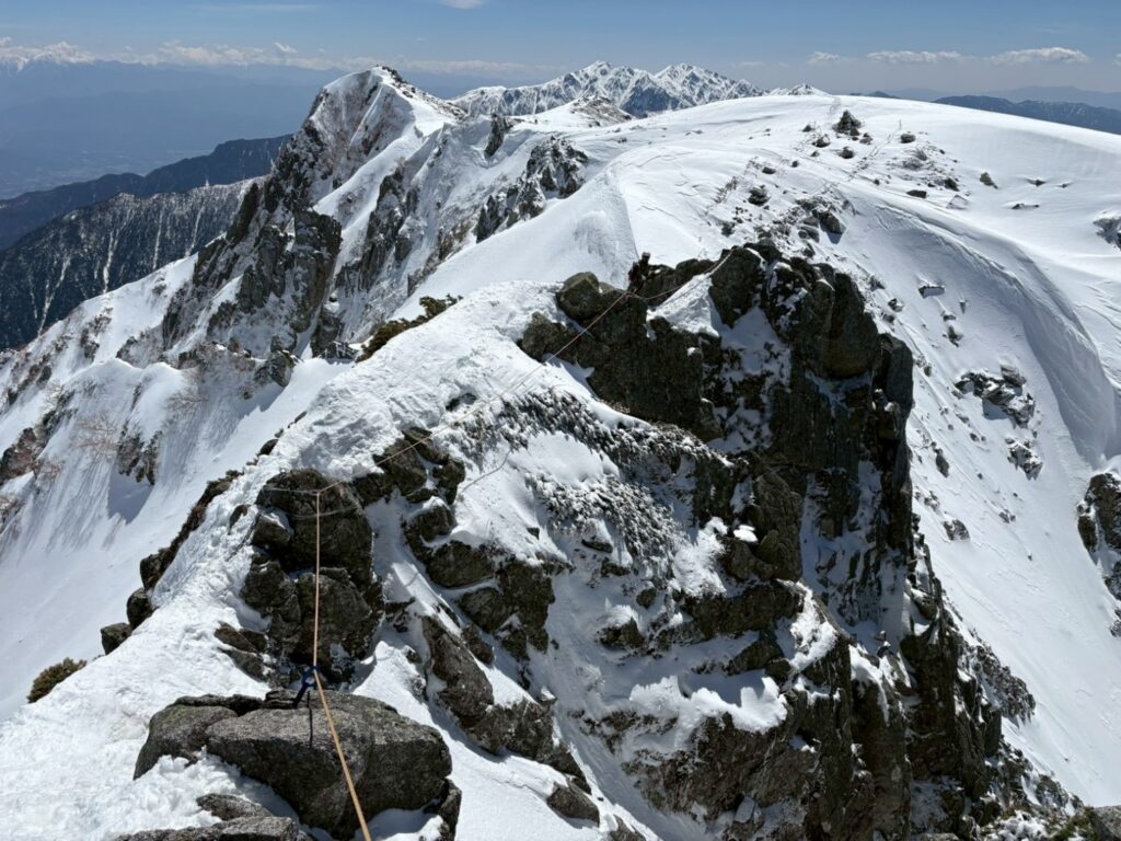 2026.4.3　宝剣岳サギダル尾根（バリエーション）