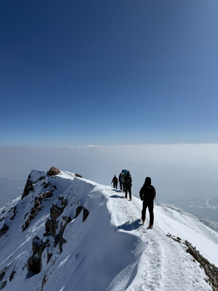 3/28-29　唐松岳（雪山）