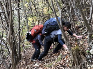 2020.11.7-8　徳和川〜大ダオ〜黒金山（尾根歩き・その他）