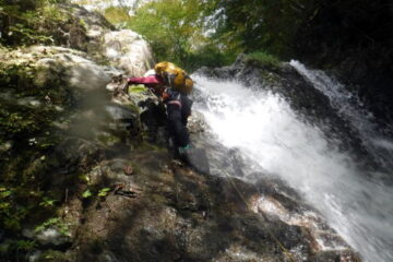 2020.10.25　水無川本谷（沢登り）