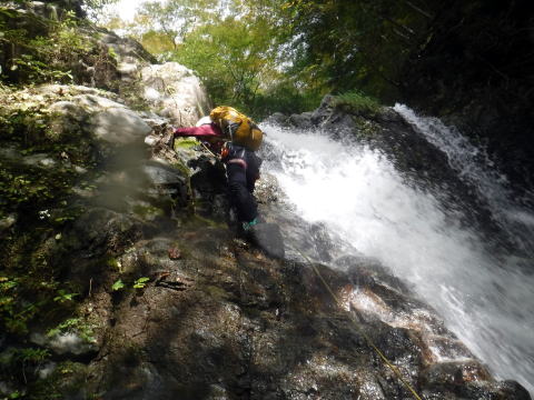 2020.10.25 水無川本谷(沢登り)