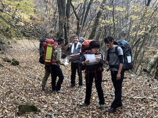 2020.11.7-8　徳和川〜大ダオ〜黒金山（尾根歩き・その他）