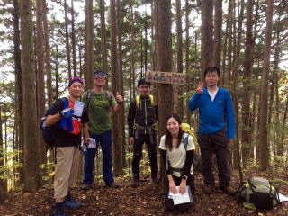 2020.11.3　日光・火戸尻山～鳴虫山（バリエーション）