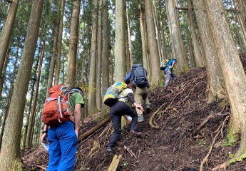 2020.11.3　日光・火戸尻山～鳴虫山（バリエーション）