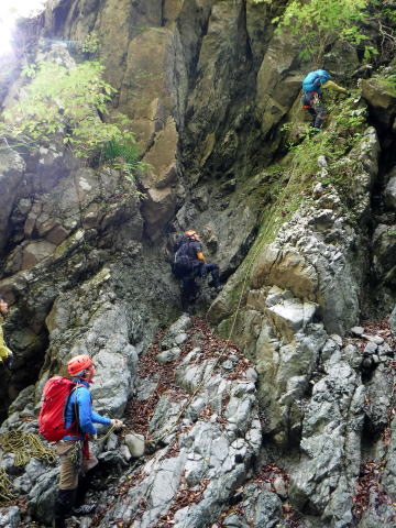 2020.10.25 水無川本谷(沢登り)
