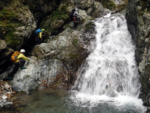 2020.10.25 水無川本谷(沢登り)