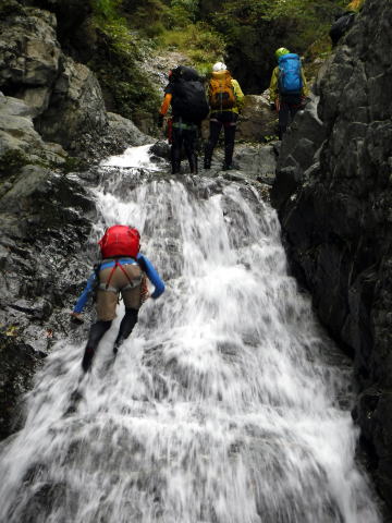 2020.10.25 水無川本谷(沢登り)
