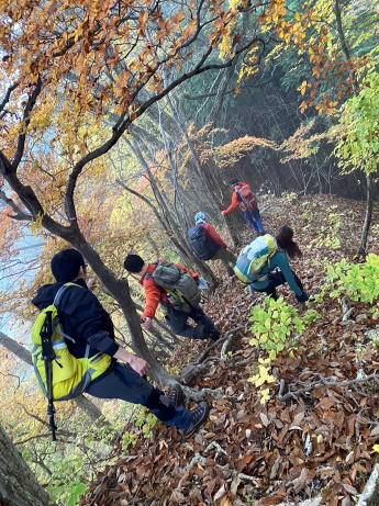 2020.11.3　日光・火戸尻山～鳴虫山（バリエーション）