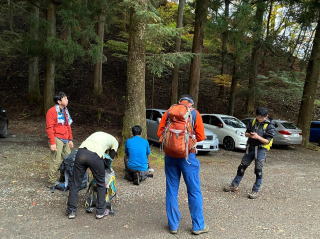 2020.11.3　日光・火戸尻山～鳴虫山（バリエーション）