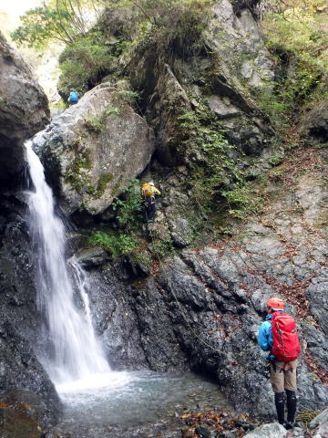 2020.10.25 水無川本谷(沢登り)