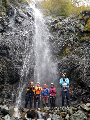 2020.10.25 水無川本谷(沢登り)