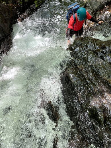 2022.6.19　小菅川本谷（沢登り）