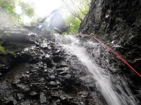 2022.7.17　モミソ沢（沢登り）