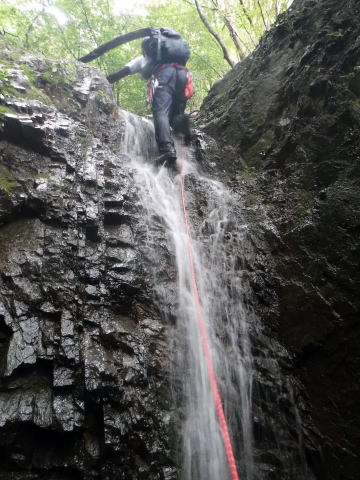 2022.7.17　モミソ沢（沢登り）