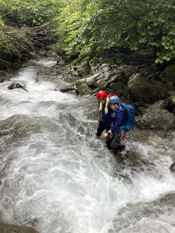 2022.7.17　モミソ沢（沢登り）